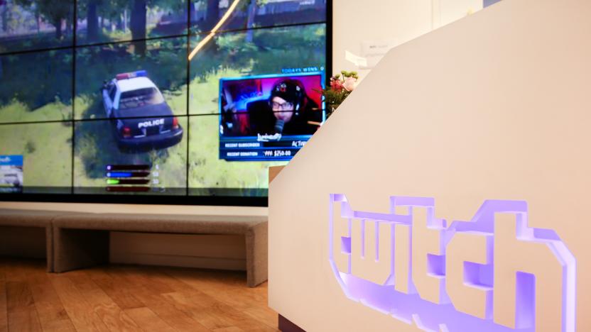 A wall of video monitors with real-time video game play is seen at the offices of Twitch Interactive Inc, a social video platform and gaming community owned by Amazon, in San Francisco, California, U.S., March 6, 2017.  REUTERS/Elijah Nouvelage