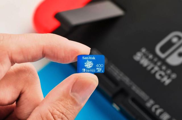 SanDisk microSDXC card for Nintendo Switch (400GB)