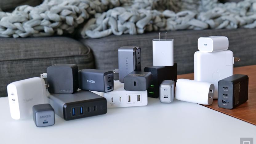 We tested 14 chargers of varying power outputs using five different devices. 