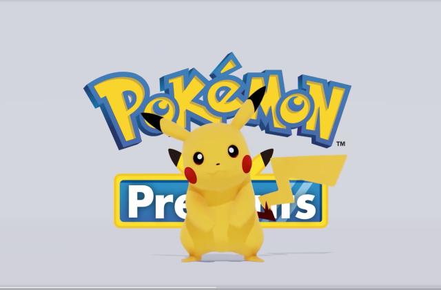 An image of Pikachu blocking an ad for the stream. 