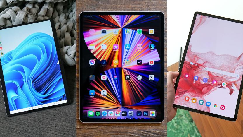 Apple's iPad Pro, Microsoft's Surface Pro 8 and the Samsung Galaxy Tab S8+ are some of the best tablets on the market today