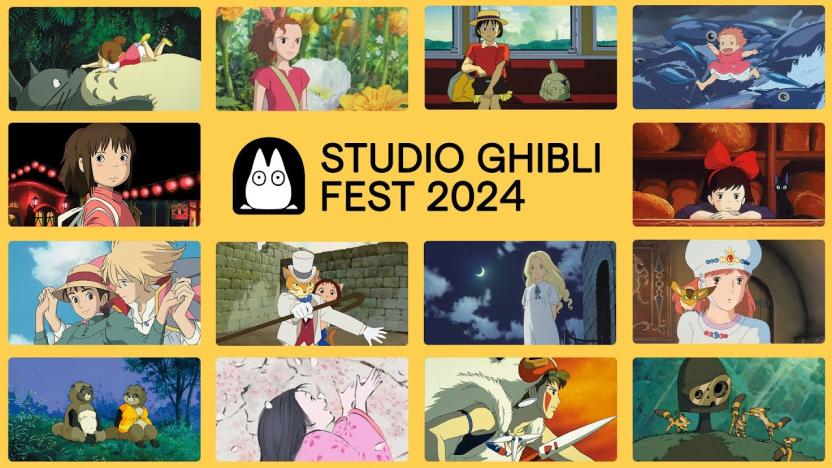 Promotional art for Studio Ghibli Fest 2024