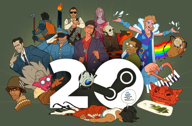 September 12, 2023 marks Steam's 20th anniversary.