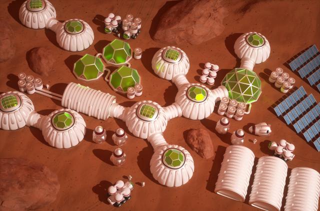 Human colony on Mars
